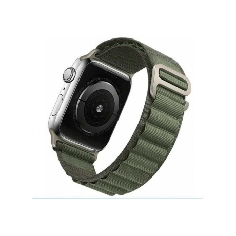 Ремешок Red Line для Apple watch – 42/44/45/49 mm, (S3/S4/S5 SE/S6/S7/S8/Ultra) Olive - фото 4