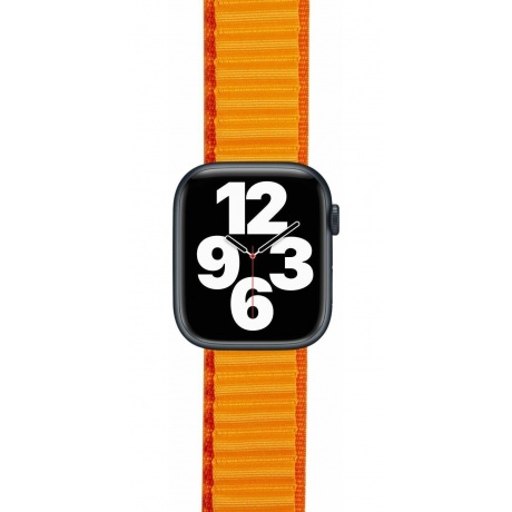Ремешок Red Line для Apple watch – 42/44/45/49 mm, (S3/S4/S5 SE/S6/S7/S8/Ultra) Orange - фото 3