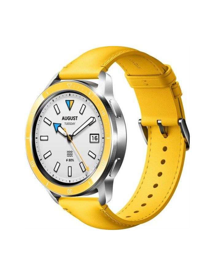 Ремешок для смарт-часов Xiaomi Watch Strap (хромовый желтый) BHR7881GL - фото 1