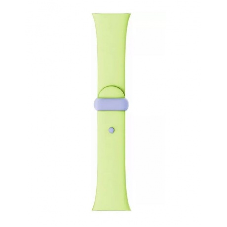 Ремешок силиконовый для умных Redmi Watch 3 Silicone Strap лаймовый зеленый - фото 3