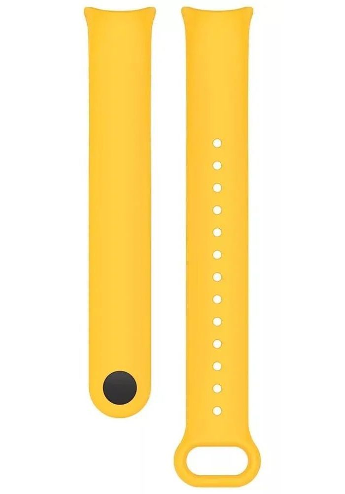 Ремешок силиконовый Red Line для Xiaomi Band 8, желтый УТ000035516 - фото 1