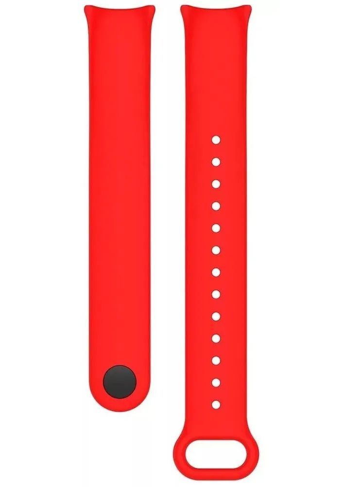 Ремешок силиконовый Red Line для Xiaomi Band 8, красный УТ000035517 - фото 1