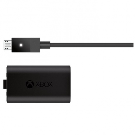 Комплект из аккумулятора и кабеля зарядки геймпада для Xbox One play and charge kit - фото 2