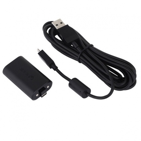 Комплект из аккумулятора и кабеля зарядки геймпада для Xbox One play and charge kit - фото 4
