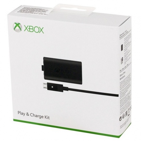 Комплект из аккумулятора и кабеля зарядки геймпада для Xbox One play and charge kit - фото 5