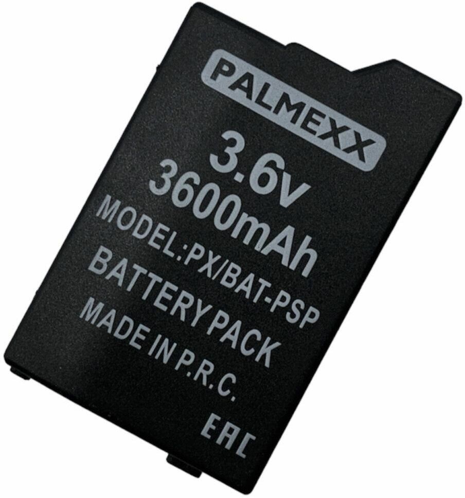 Аккумулятор Palmexx 3.6V 3600mAh для Sony PSP 2000/3000 PX/BAT-PSP зарядка для psp 1000