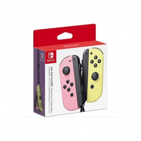 Джойстик Nintendo Joy-con Pastel Pink/Pastel Yellow - фото 26