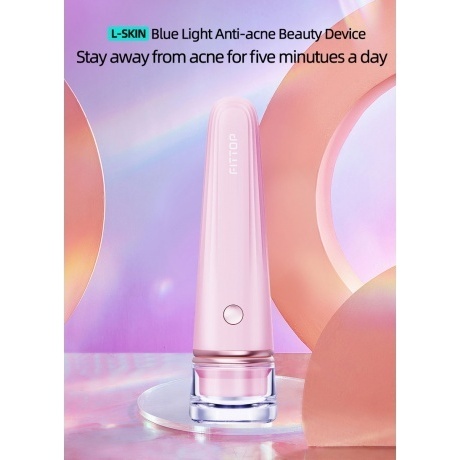 Косметологический аппарат для лечения акне FitTop L-Skin PINK - фото 2