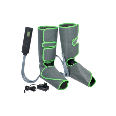 Компрессионный лимфодренажный массажер для ног Bradex серый - фото 3