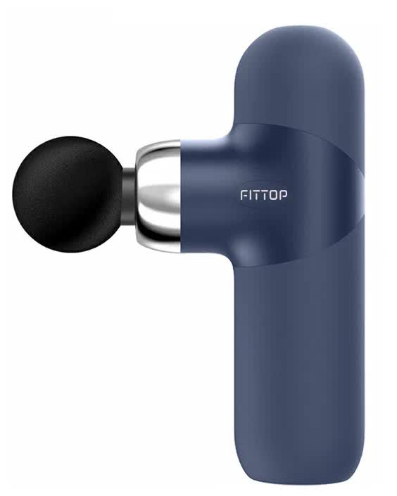 Перкуссионный массажер FitTop SuperHit Mini II BLUE