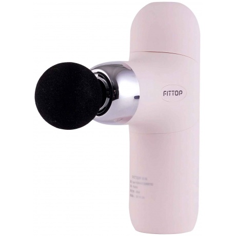 Перкуссионный массажер FitTop SuperHit Mini II PINK - фото 2
