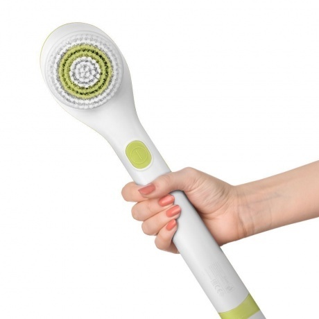Щетка-массажер для тела Kitfort КТ-3161-2 бело-фисташковый - фото 12