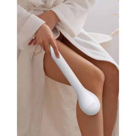 Щетка-массажер для тела Kitfort КТ-3161-2 бело-фисташковый - фото 20