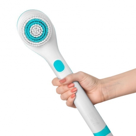 Щетка-массажер для тела Kitfort КТ-3161-3 бело-бирюзовый - фото 12