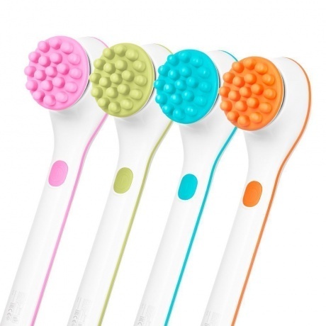 Щетка-массажер для тела Kitfort КТ-3161-3 бело-бирюзовый - фото 20