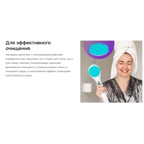 Щетка-массажер для тела Kitfort КТ-3161-3 бело-бирюзовый - фото 31