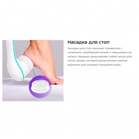 Щетка-массажер для тела Kitfort КТ-3161-3 бело-бирюзовый - фото 40