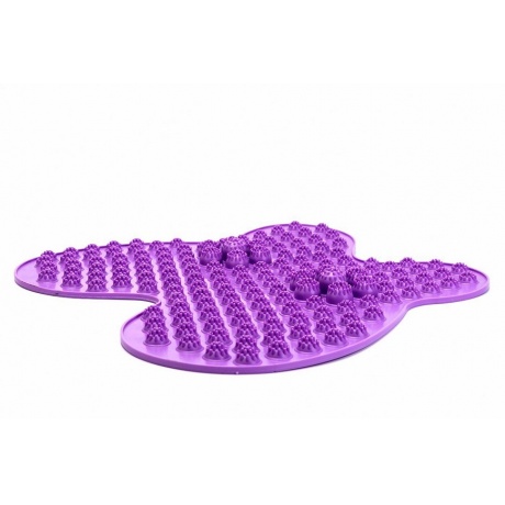 Коврик массажный рефлексологический для ног «РЕЛАКС МИ» фиолетовый Bradex KZ 0450 - фото 4
