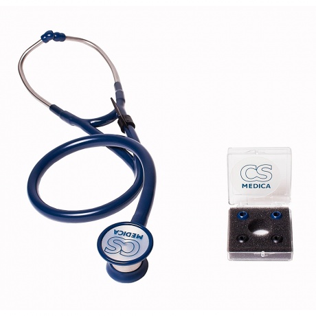 Стетофонендоскоп CS Medica CS-422 Premium (синий)  - фото 6