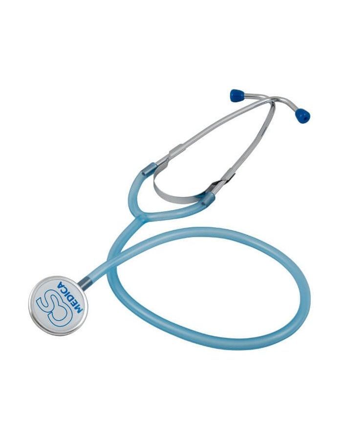 Фонендоскоп CS Medica CS-404 (голубой) a4 b5 пластиковое кольцо с отверстиями несколько размеров одинарная спиральная пружина резиновое кольцо дырокол обвязочные принадлежнос