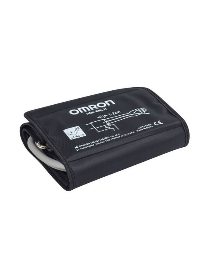 Манжета OMRON Easy Cuff (универсальная 22-42 см) черная тонометр omron m2 basic hem 7121 alru адаптер и универсальная манжета