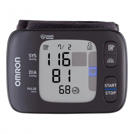 Тонометр  OMRON RS7 Intelli IT (HEM-6232T-RU) - фото 3