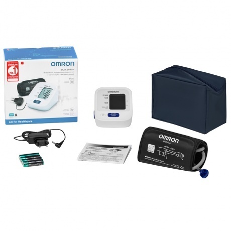 Тонометр OMRON М2 Comfort (ALRU) с адаптером - фото 12