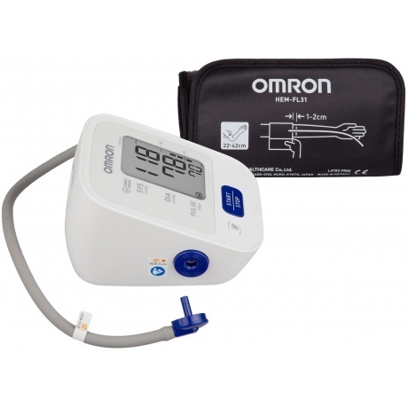 Тонометр OMRON М2 Comfort (ALRU) с адаптером - фото 3