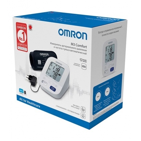 Тонометр OMRON М3 Comfort (HEM-7155-ALRU) - фото 17