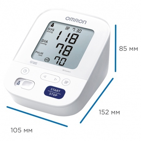 Тонометр OMRON М3 Comfort (HEM-7155-ALRU) - фото 18