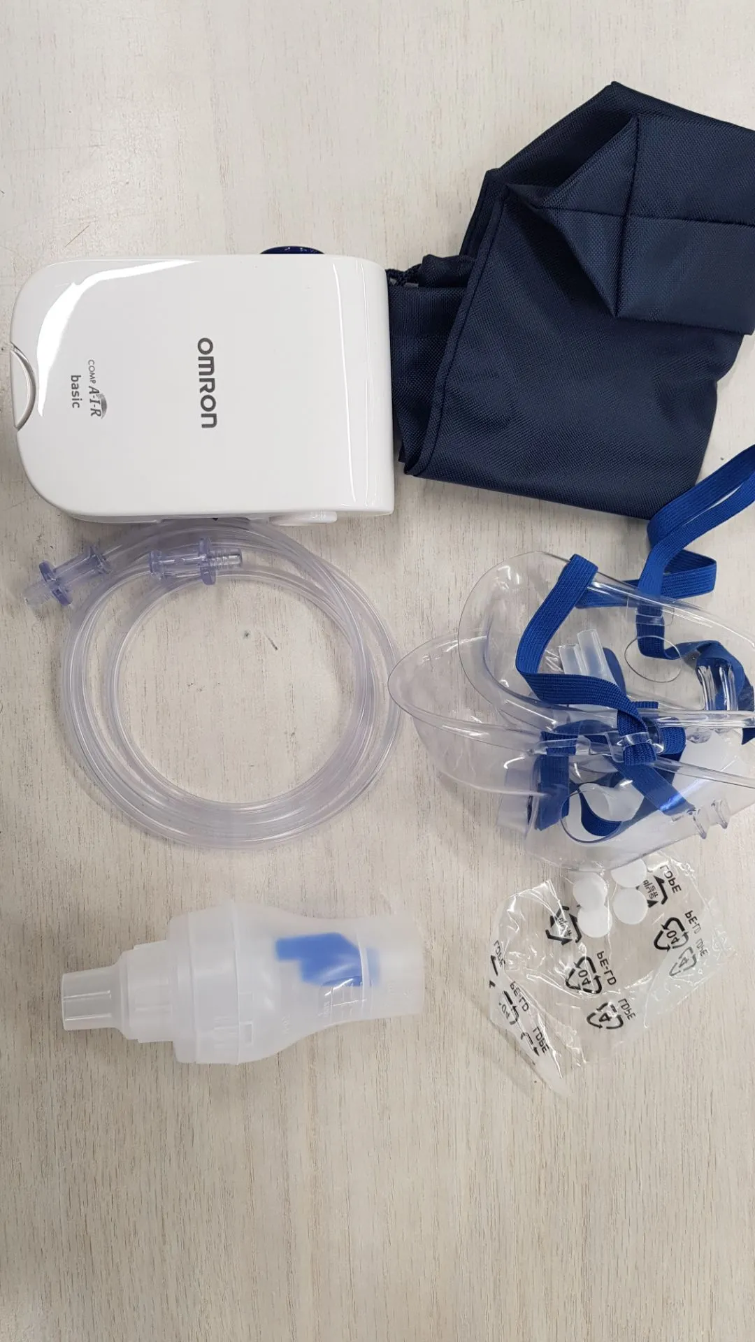 Ингалятор (небулайзер) Omron NE-C20 отличное состояние - фото 2