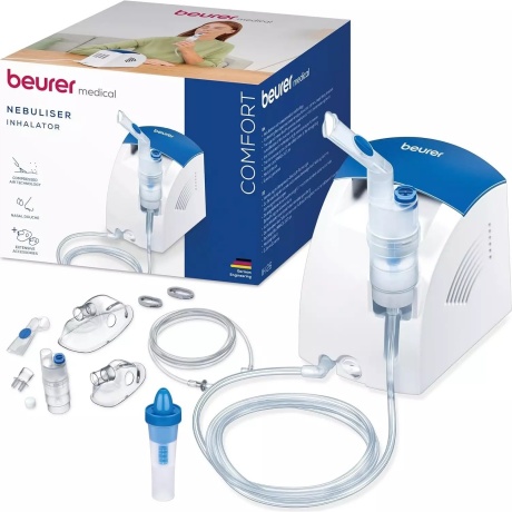 Ингалятор Beurer IH26 компрессорный стационарный белый - фото 4