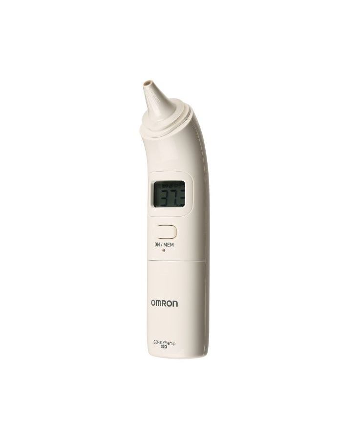 Термометр OMRON Gentle Temp 520 (MC-520-E) термометр электронный omron gentle temp 720 mc 720 e инфракрасный память звуковой сигнал белый
