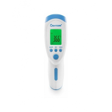 Термометр инфракрасный Berrcom JXB-182 белый/синий - фото 2