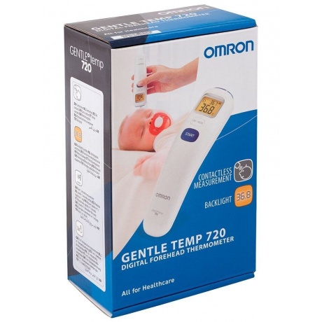 Термометр OMRON Gentle Temp 720 (MC-720-E) (бесконтактный) - фото 9