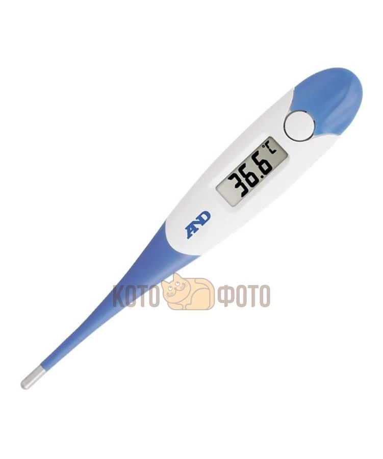 Термометр электронный AND DT-623 белый/синий