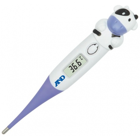 Термометр электронный AND DT-624 Корова синий/белый - фото 1