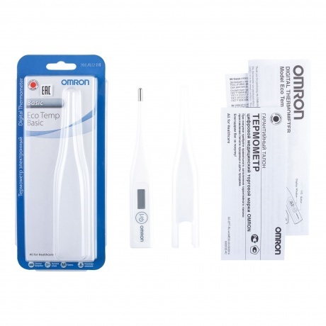 Термометр электронный Omron Eco Temp MС-246-Ru - фото 7