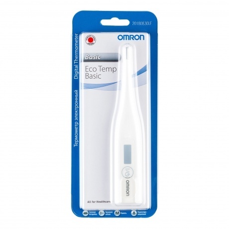 Термометр электронный Omron Eco Temp MС-246-Ru - фото 8