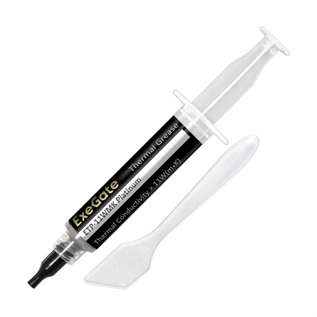 Термопаста ExeGate ETP-11WMK Platinum 8г шприц с лопаткой (EX293...