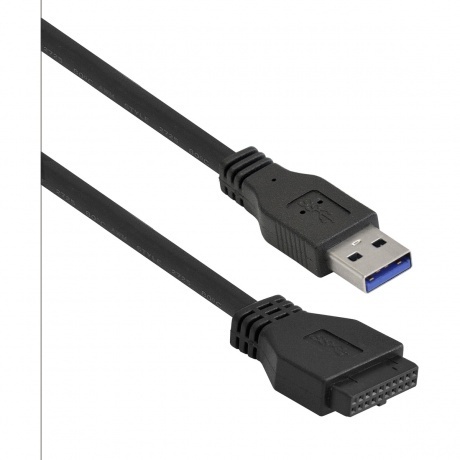 Планка USB ExeGate U3H-623 3,5" черная (EX283579RUS) - фото 3