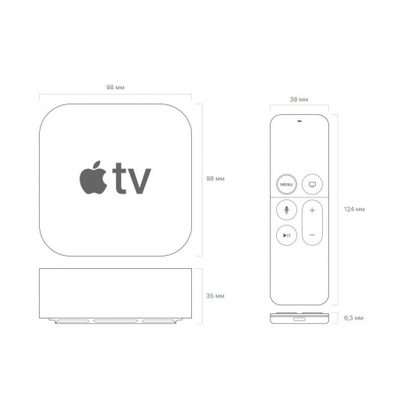 Медиаплеер Apple TV 4K 32GB - фото 5
