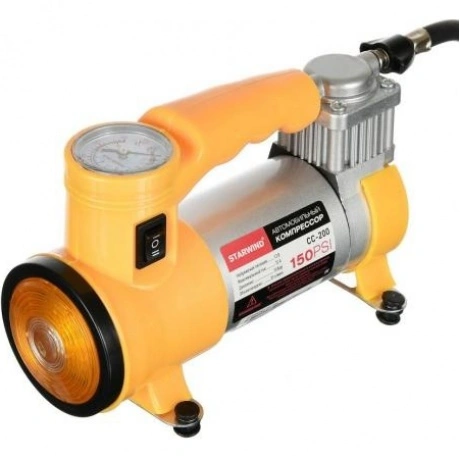 Компрессор автомобильный Starwind CC-200 35л/мин шланг 0.75м