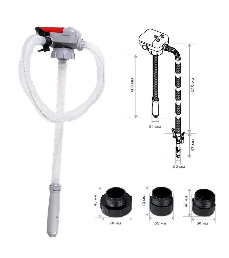 Электрическая помпа BERKUT SMART POWER SP-1010EP - фото 2