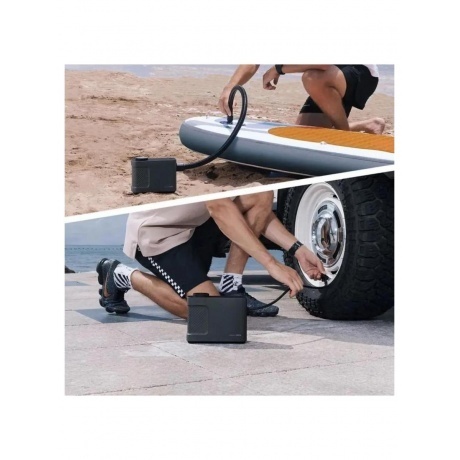 Автомобильный компрессор HOTO Air Pump Master (чёрный, QWCQB002) - фото 10