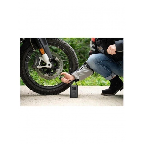 Автомобильный компрессор HOTO Electric Air Pump (чёрный, QWCQA001) - фото 4