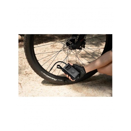 Автомобильный компрессор HOTO Electric Air Pump (чёрный, QWCQA001) - фото 5