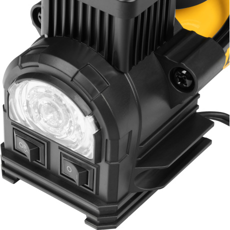 Компрессор автомобильный DENZEL 58051, AC-75, 12 В, 10 атм., 75 л/мин, LED - фото 4