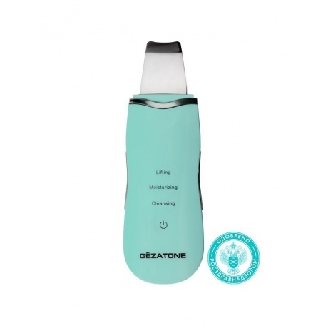 Аппарат для ультразвуковой чистки и лифтинга Gezatone Bio Sonic 770S, зеленый - фото 1