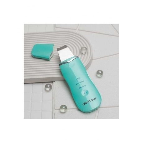 Аппарат для ультразвуковой чистки и лифтинга Gezatone Bio Sonic 770S, зеленый - фото 8